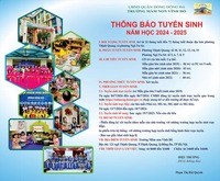 Trường MN Vinh Hồ Thông Báo Tuyển Sinh